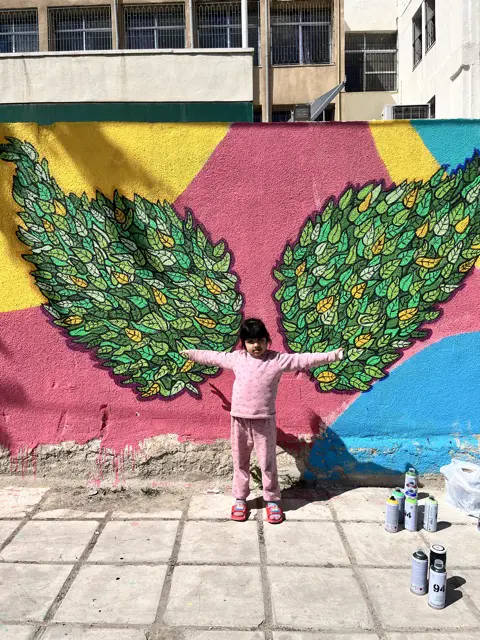 Community mural workshop