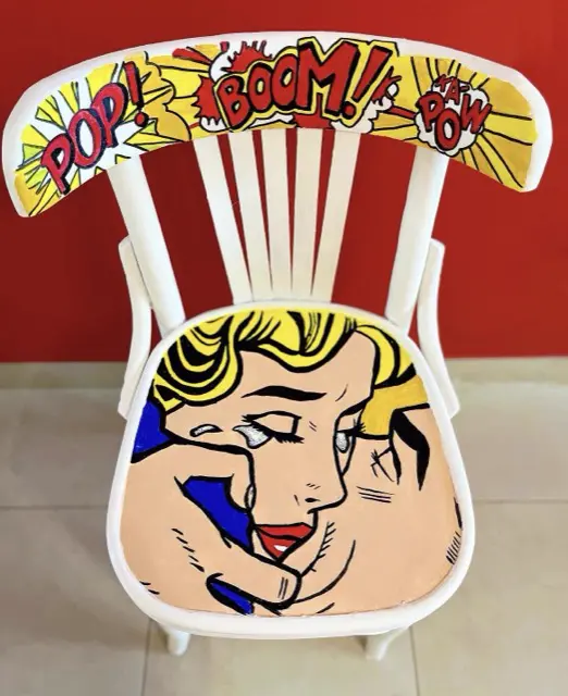 Hand-painted furniture