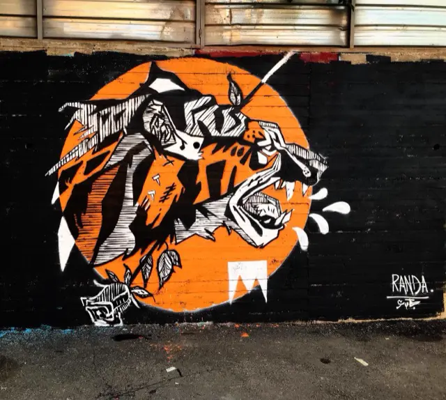 Outdoor mural
